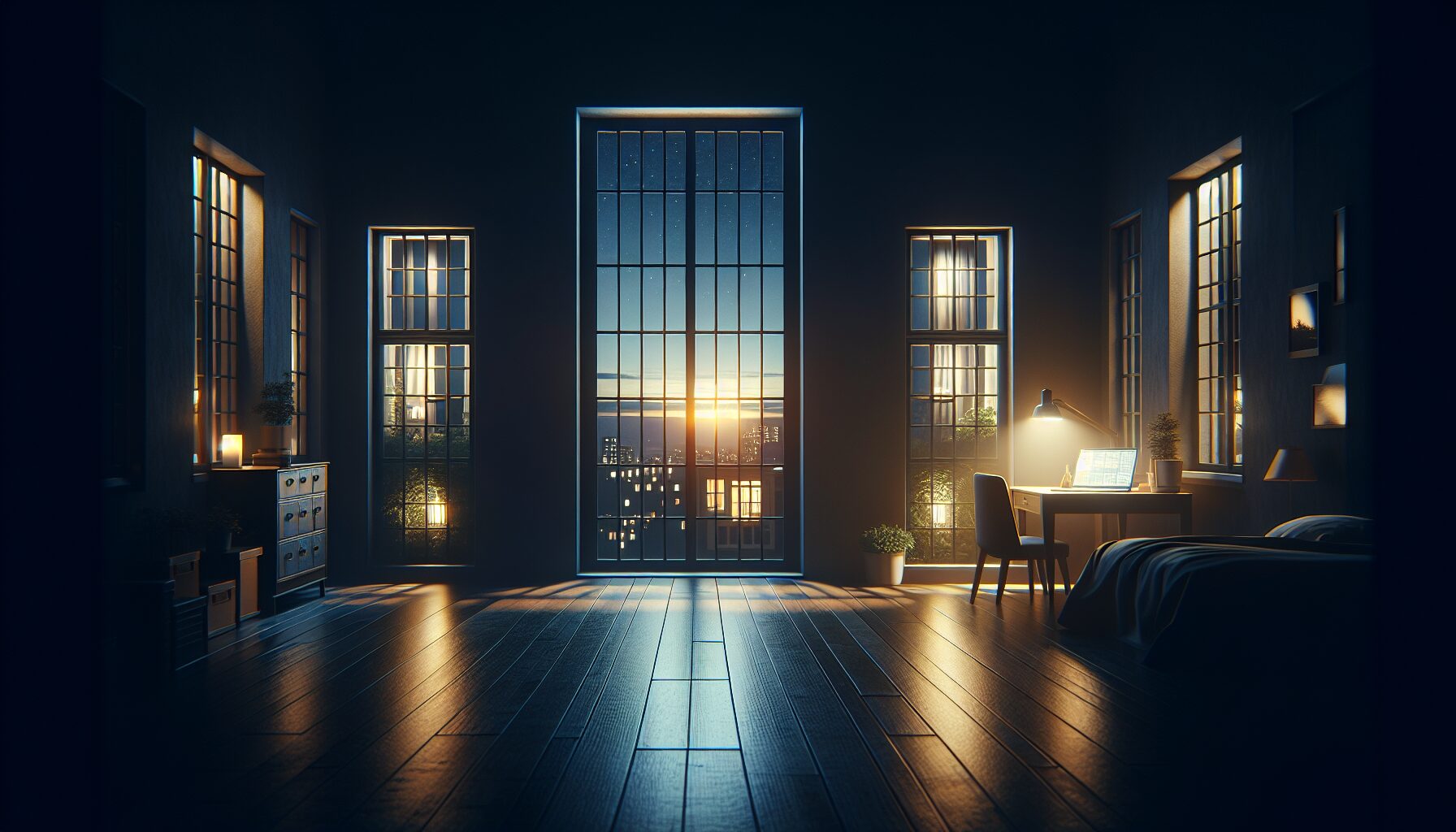 Night Windows: Photography of Liminal Hours