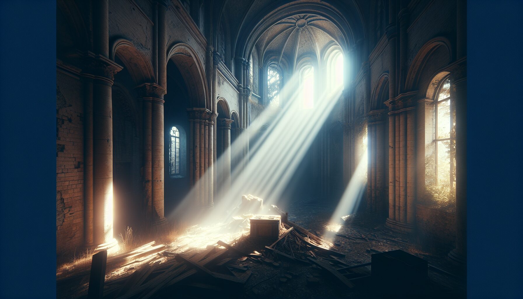 Veins of Light: Photography of Abandoned Sacred Spaces
