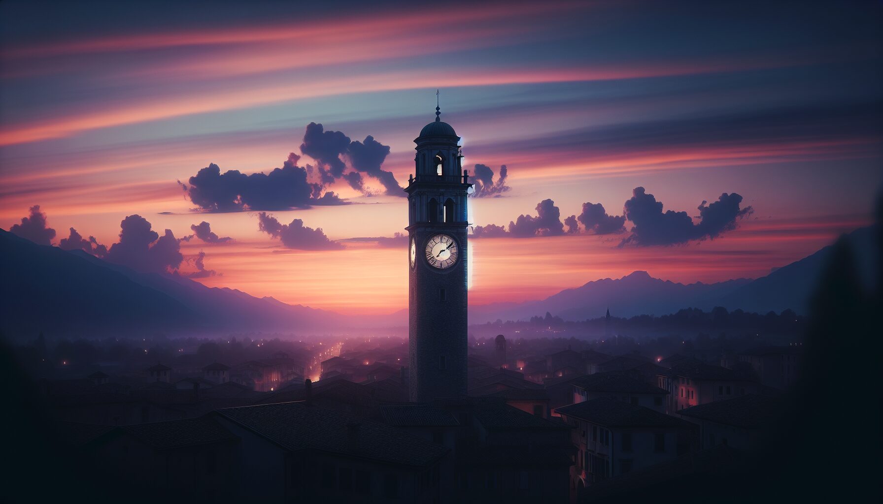 The Clocktower at Dusk: Observing Liminal Hours
