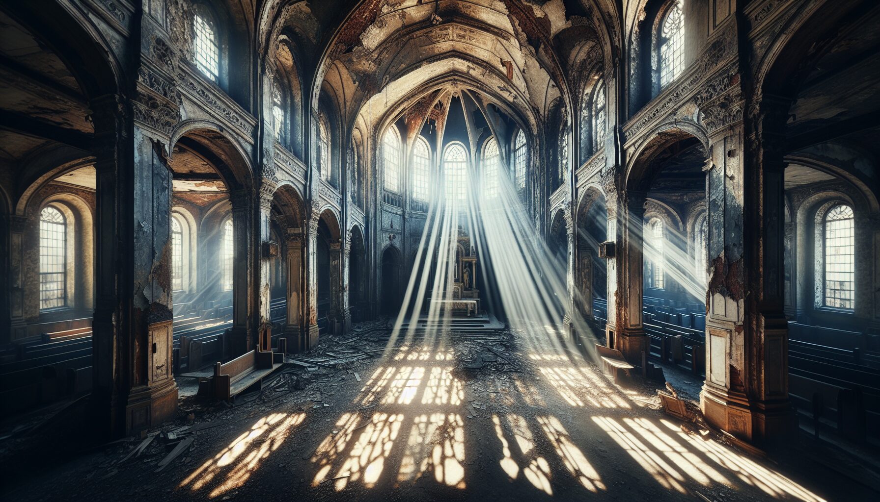 Veins of Light: Exploring Abandoned Sacred Spaces