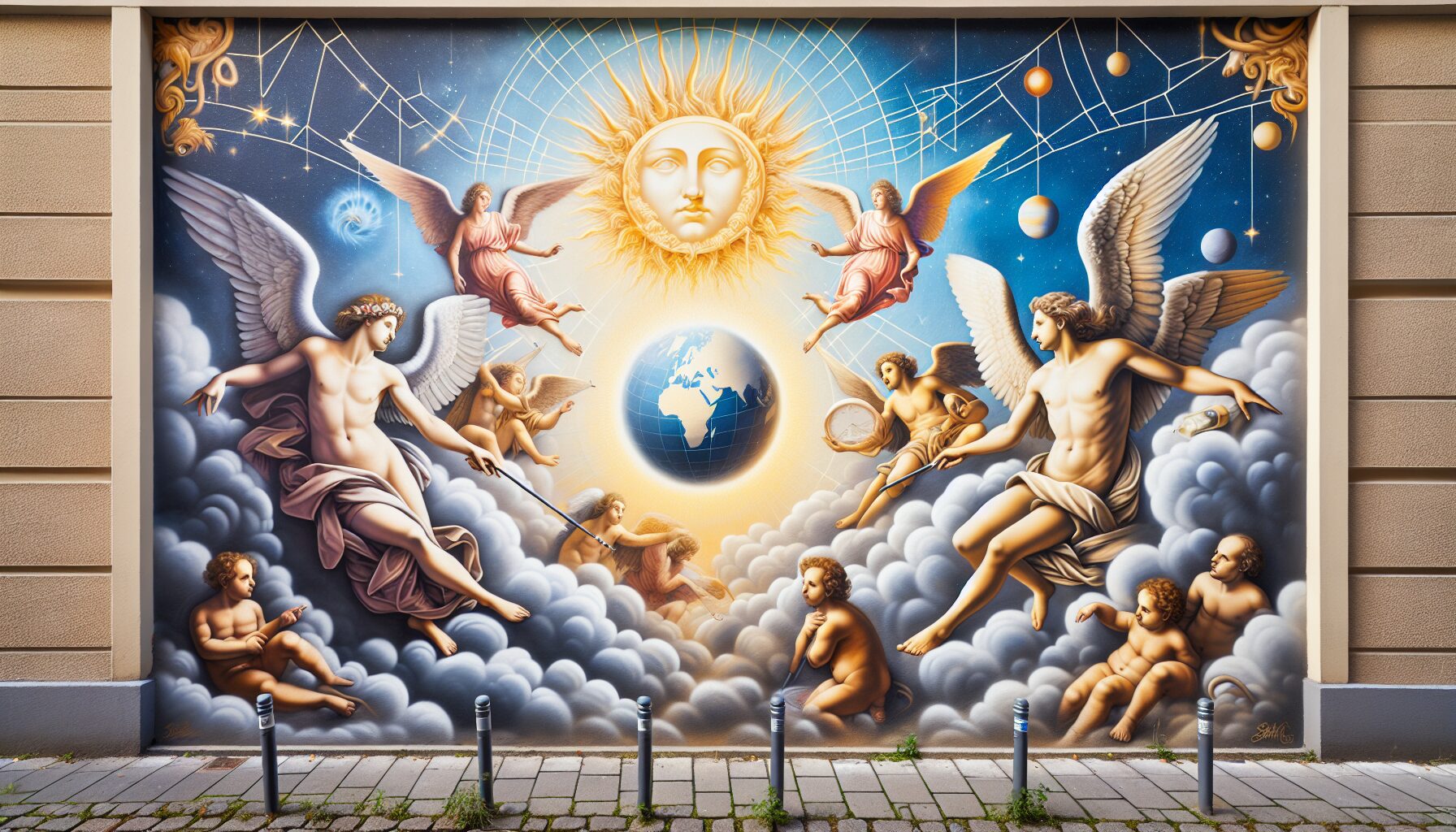 Celestial Graffiti: Angels in Public Art