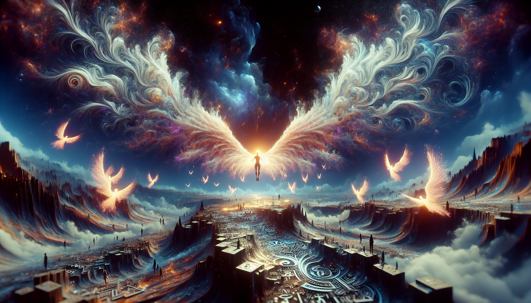 Angels of Ash – Mythcore Symbolism for Modern Seekers