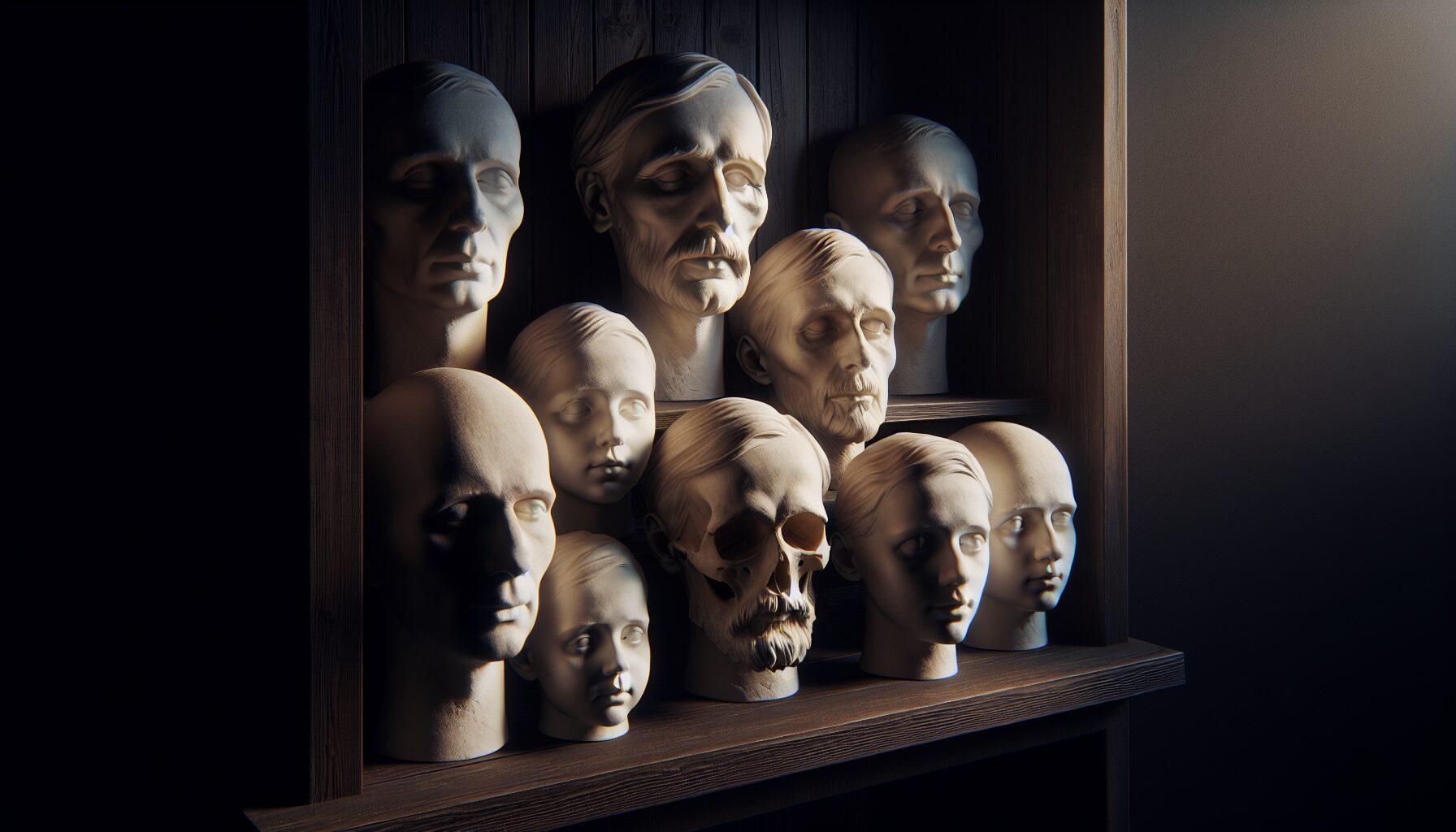 Death Masks – Faces Preserved Beyond Life