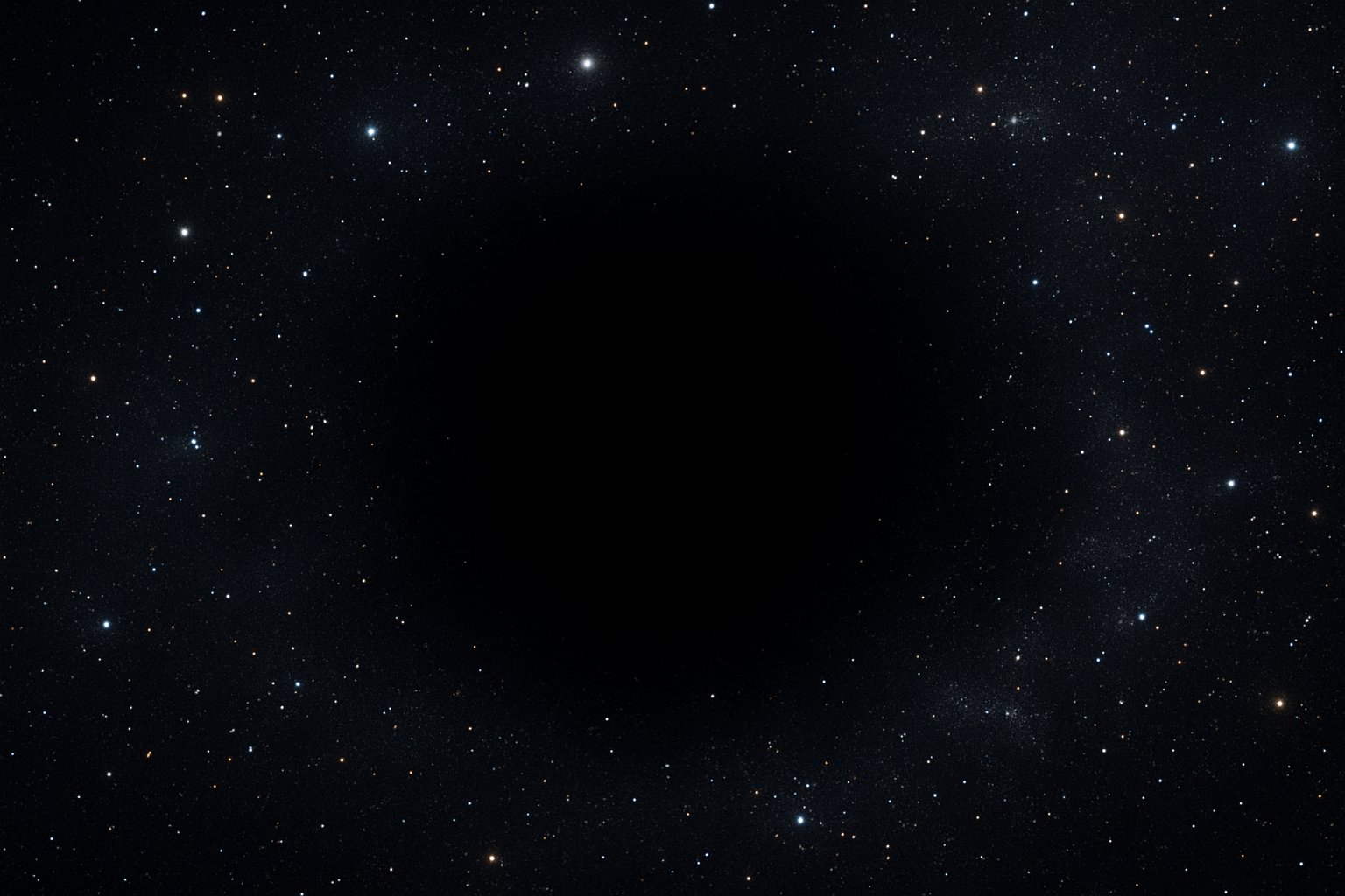 Emptiness Between Stars – Mystery in the Void