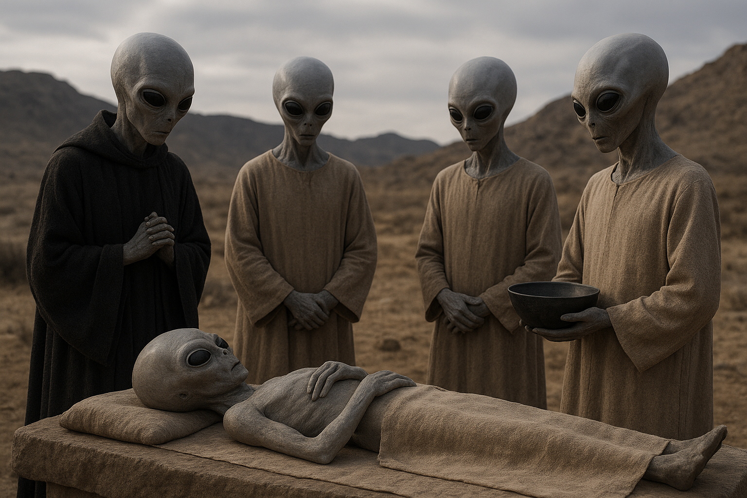 Alien Funerals – Extraterrestrial Rituals of Ending