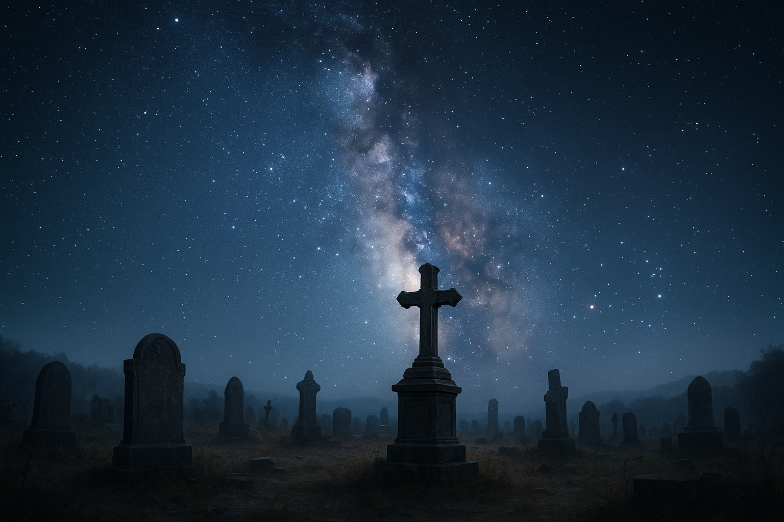 Starlit Graves – Mythic Death Across the Cosmos