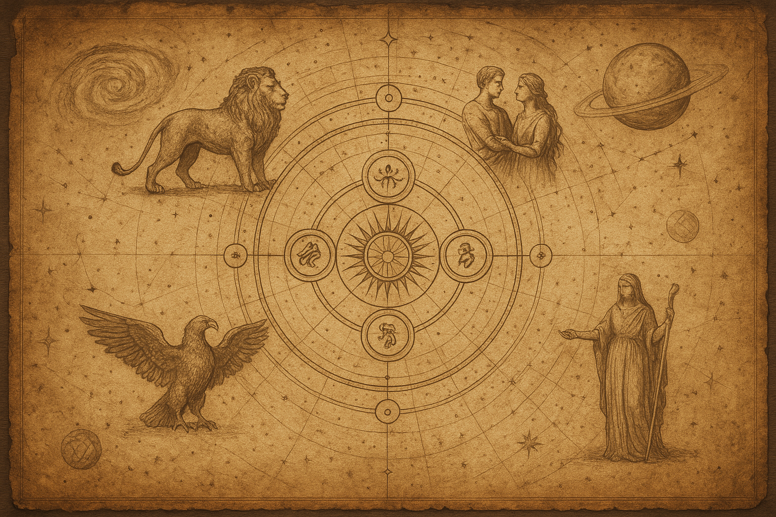 Primordial Maps – Archetypes and Cosmic Order