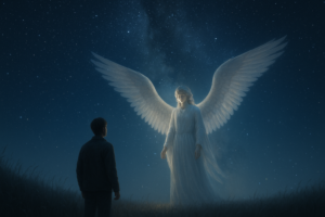 Starlit Wingbeats – Meeting Angelic Aliens in the Quiet of Night