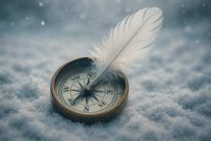 The Feather Compass – Letting Angelic Signs Guide Winter Journeys