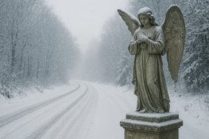 Angels of the Snowbound Roads – Guardians of Travelers in Cold Times