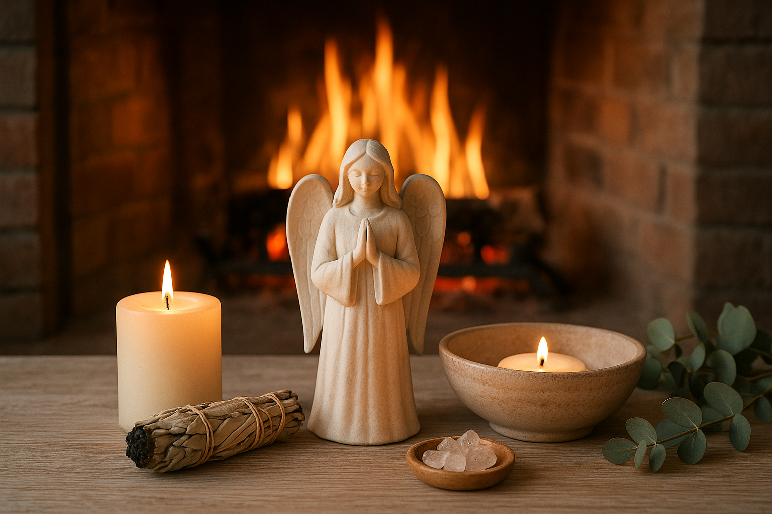 The Hearth-Angel Ritual – Inviting Calm into the Home