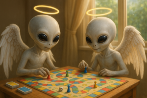 Angelic Aliens and Their Favorite Games – A Whimsical Exploration