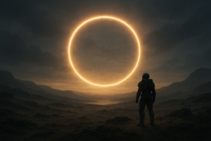 Halo Drift – Following Light in Silent Landscapes