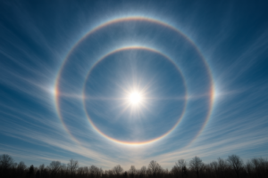 Frozen Halo Rings – Mystical Weather Phenomena Explained